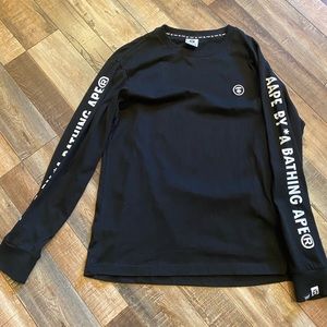 Bathing Ape long sleeve, like new.